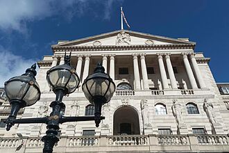 Fachada del Banco de Inglaterra
