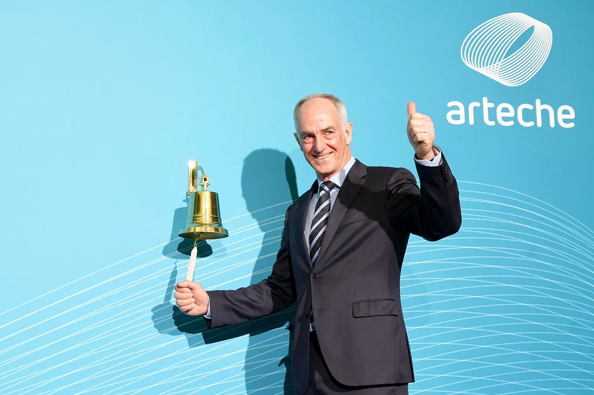 Arteche sube un 7,76% en su primera sesión en el mercado principal de BME