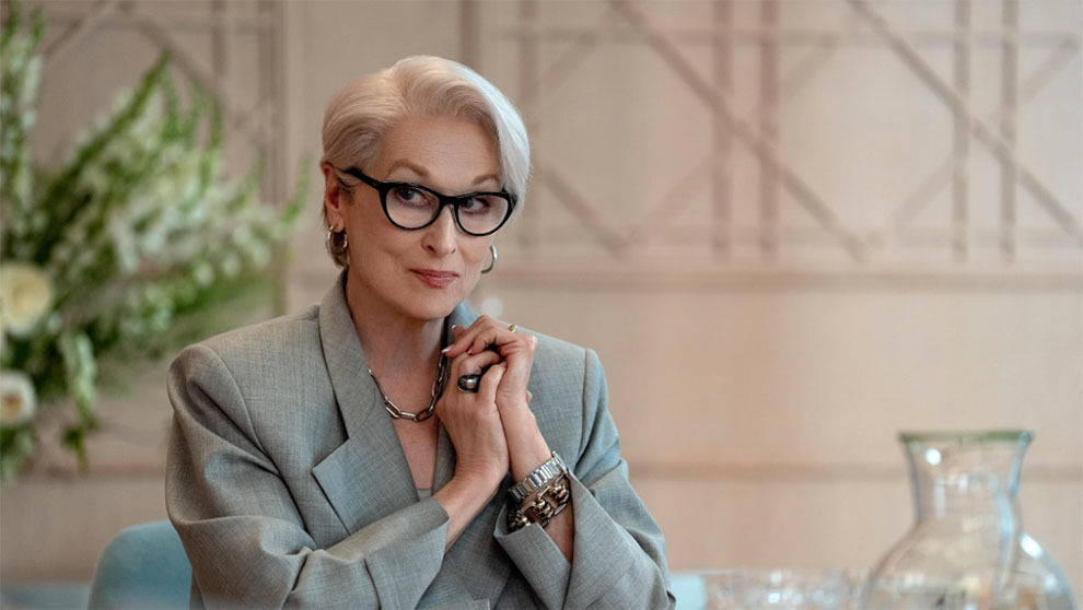 Molly Rogers viste a Miranda de Armani y Andy de segunda mano en 'El diablo viste de Prada 2' — image 4