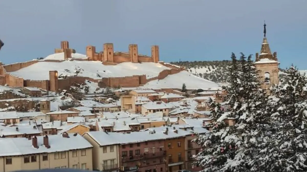 Turismo a bajo cero en Molina de Aragón, en pleno Triángulo del Frío