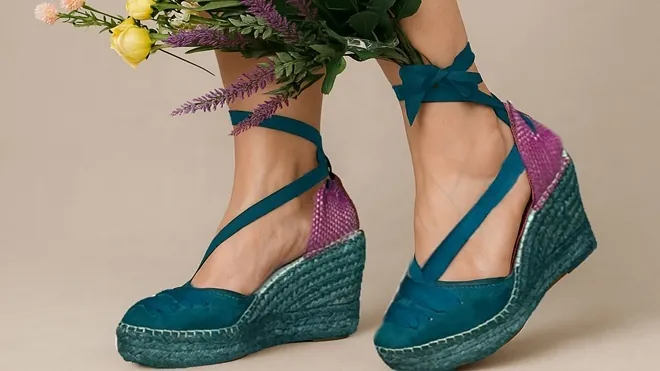 Los zapatos que causan sensación en la Feria