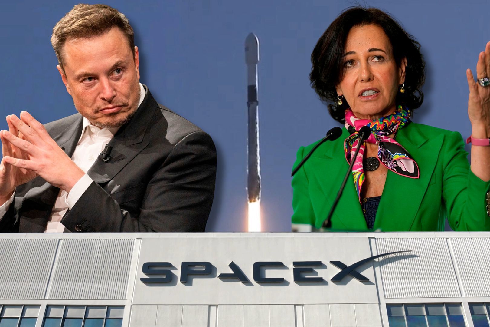 Santander moviliza a su banca de inversión y privada para colocar SpaceX