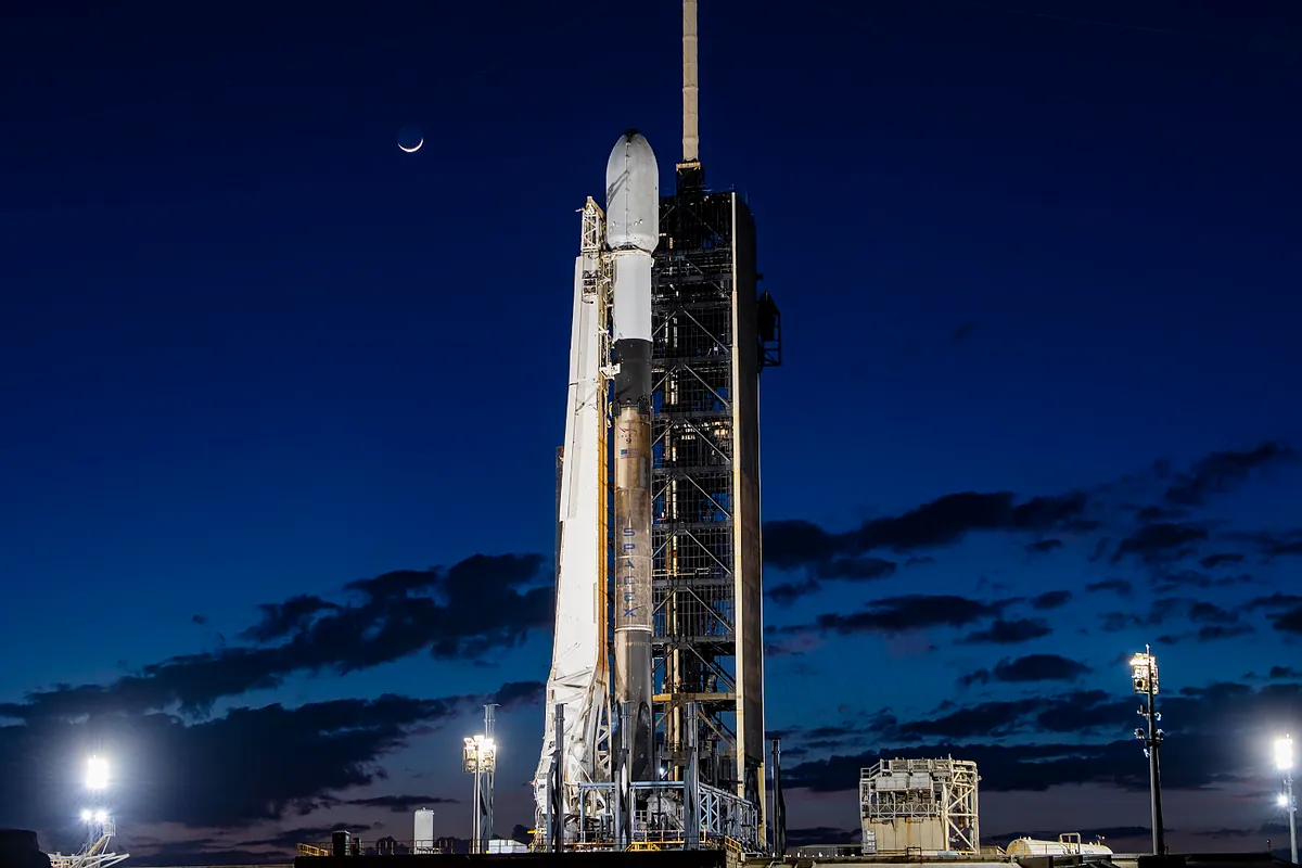 lanzamiento de cohete de la nasa