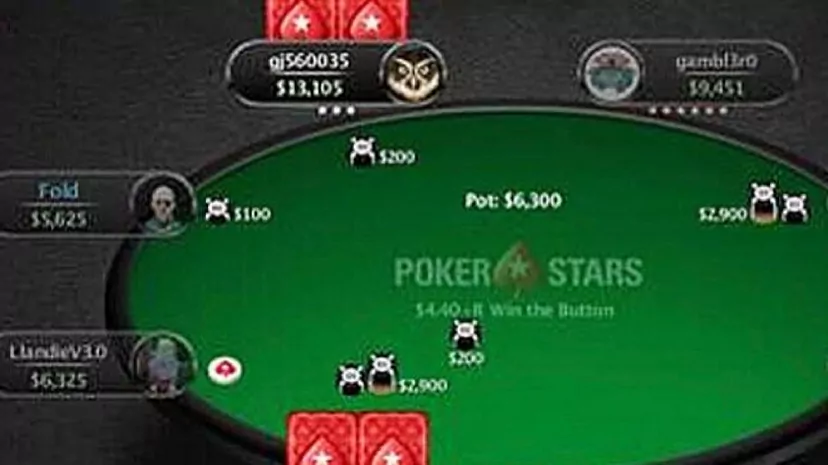 Interfaz de apuestas deportivas PokerStars