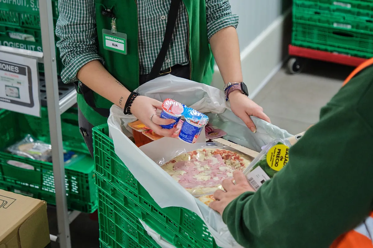 Mercadona dona 20.000 toneladas de alimentos para evitar el desperdicio
