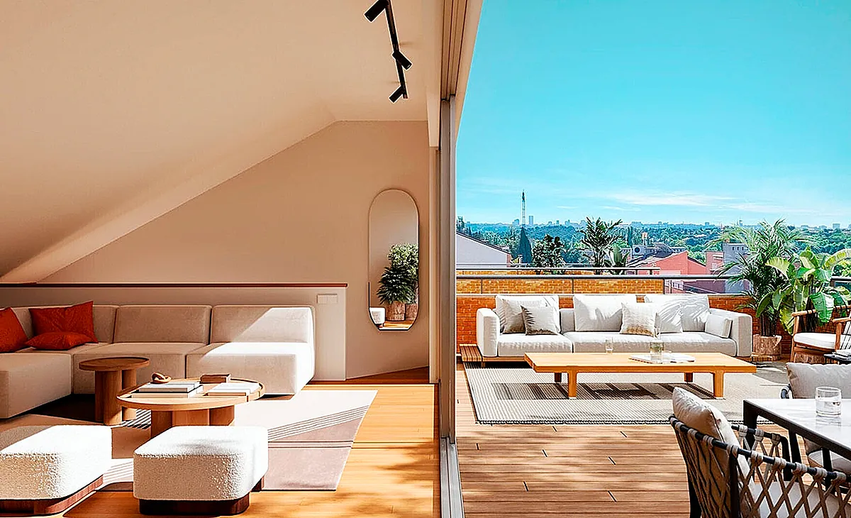 Espacios diseñados para disfrutar del sol y las vistas