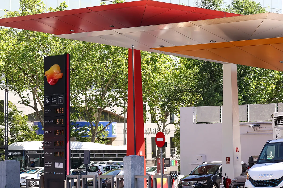 Estaci�n de servicio de Repsol