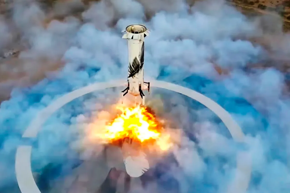 Blue Origin rocket explodes during ground test