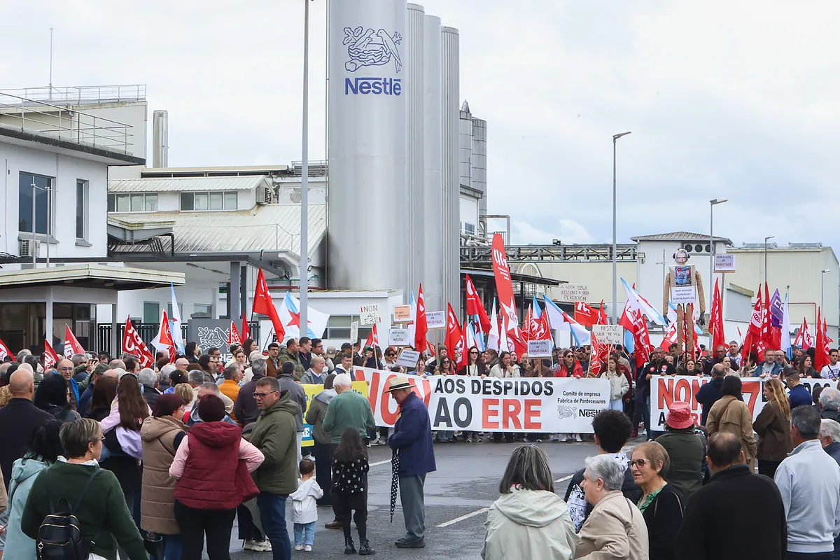 La Xunta avisa a Nestlé: el ERE en Pontecesures  es difícil de entender 