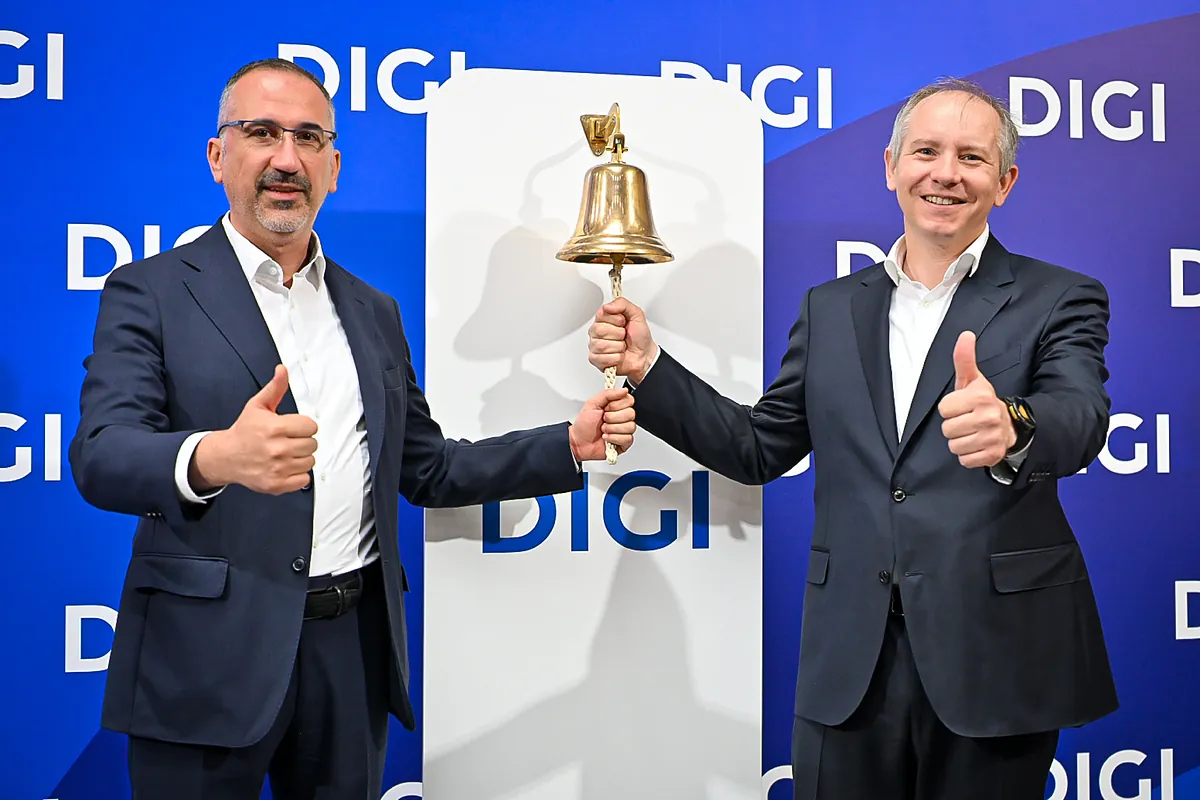 Digi cae un 8% en Bolsa tras arrancar la sesión con fuertes subidas
