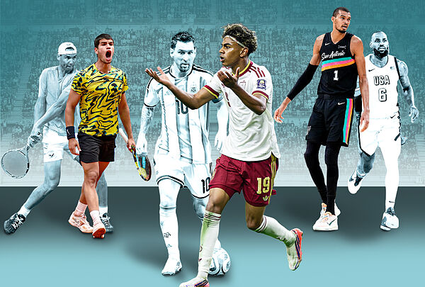 Cambio generacional: el deporte busca a sus nuevos 'reyes Midas'