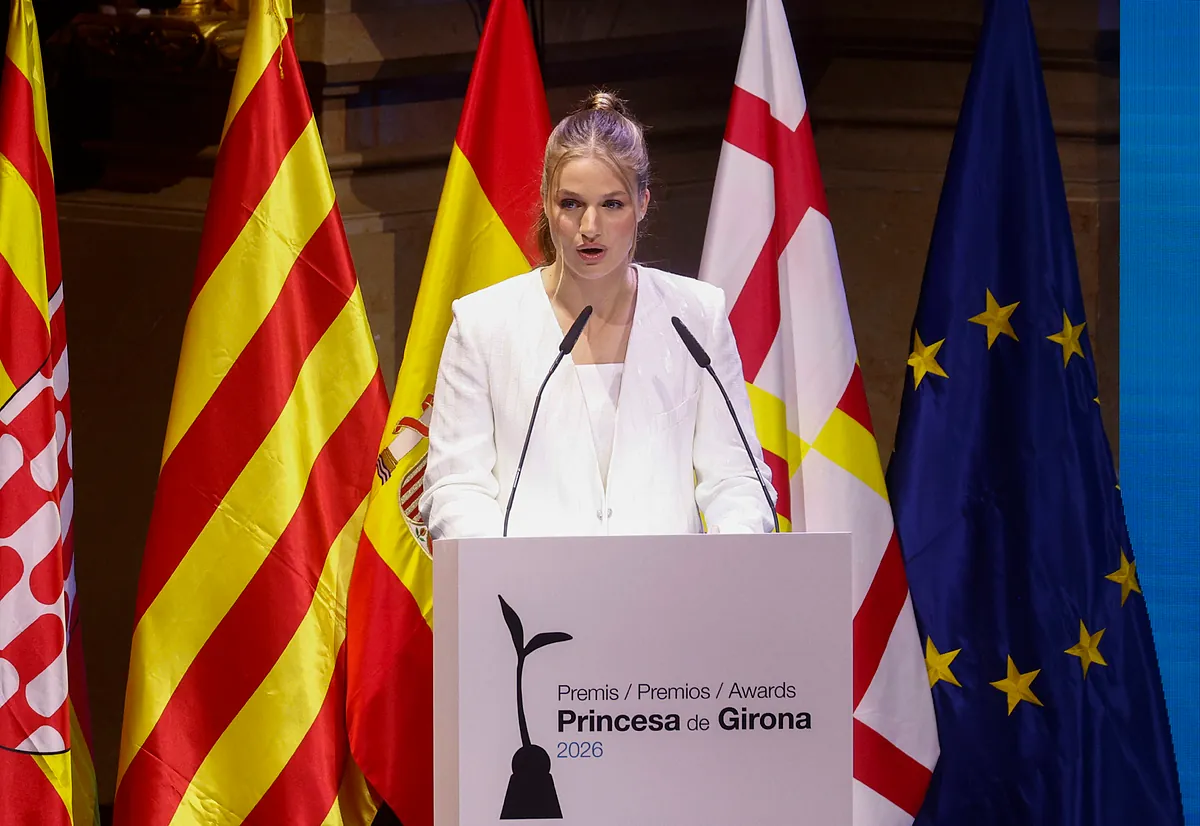 La princesa Leonor pide a los jóvenes  rigor y pensamiento crítico  y elogia a los docentes