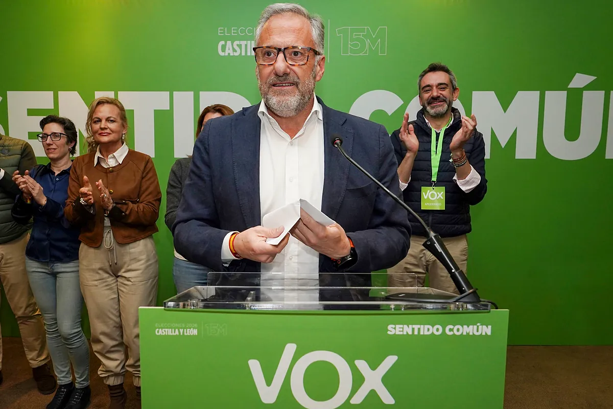 Pollán garantiza que Vox influirá  de manera determinante en las políticas que se apliquen en Castilla y León 
