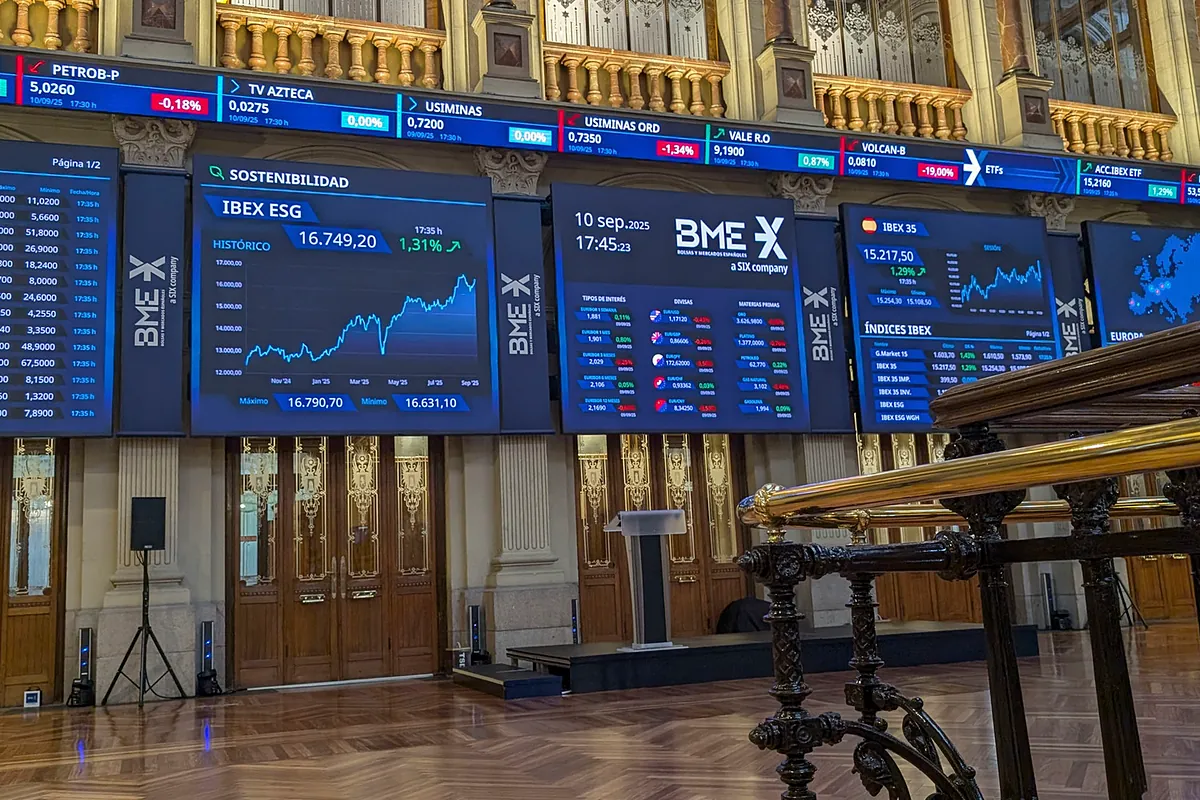Santander, BBVA y Sabadell coronan una racha histórica del Ibex