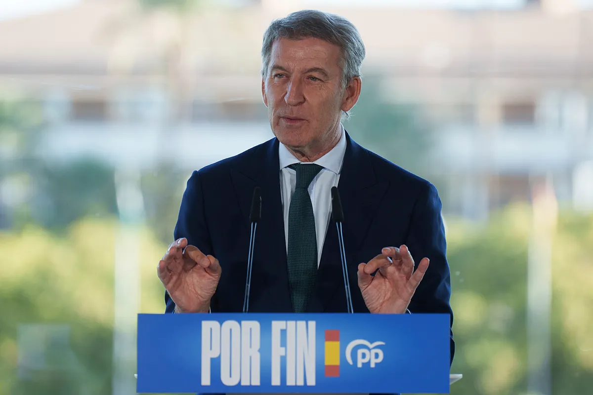 Feijóo señala que su primer objetivo es que Sánchez se vaya para abrir una nueva etapa en España